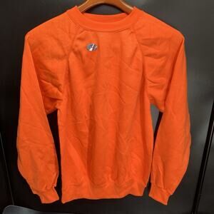 Vintage Orange Sweatshirt Sportswear Brand 100% Creslan Acrylic Hunting NWOT. GG